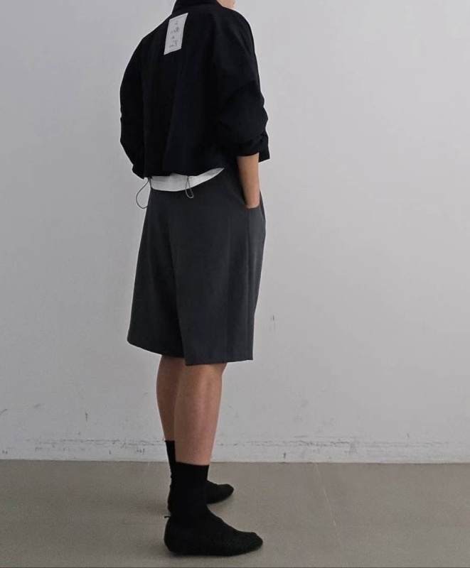 韓 背貼布襯衫外套 2色 size