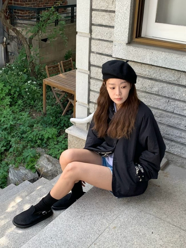 韓 兩面穿短版外套 5色