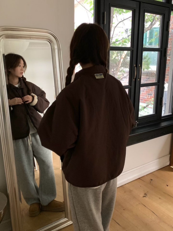韓 兩面穿短版外套 5色