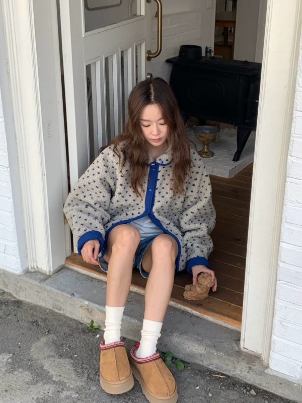 韓 兩面穿短版外套 5色