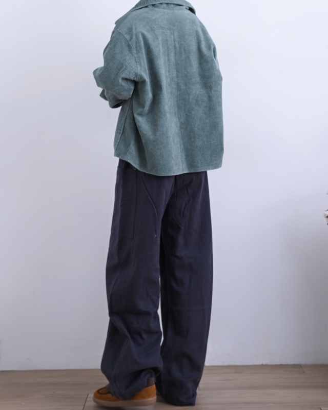 韓 燈心絨短版外套 2色 size