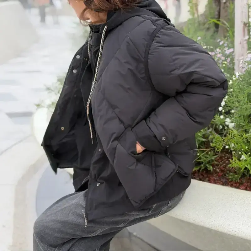 韓 兩件式短版外套 2色