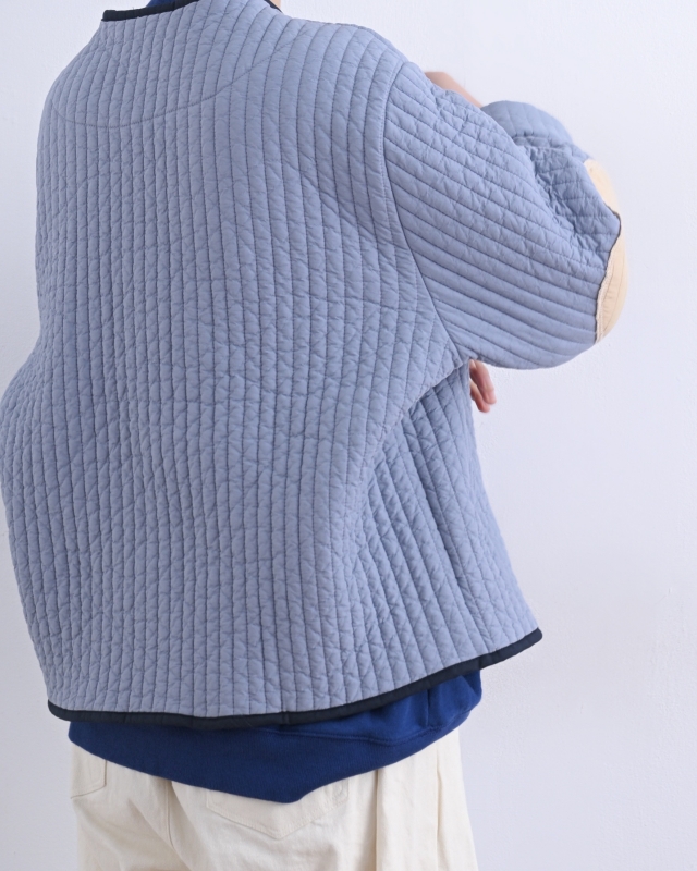 韓 肘拼布短版外套 6色 size