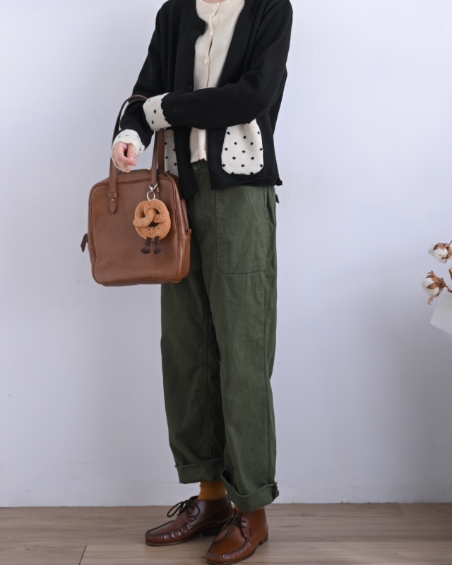 韓 假兩件式點點口袋小外套 size