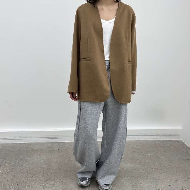 韓 無領西裝外套 3色
