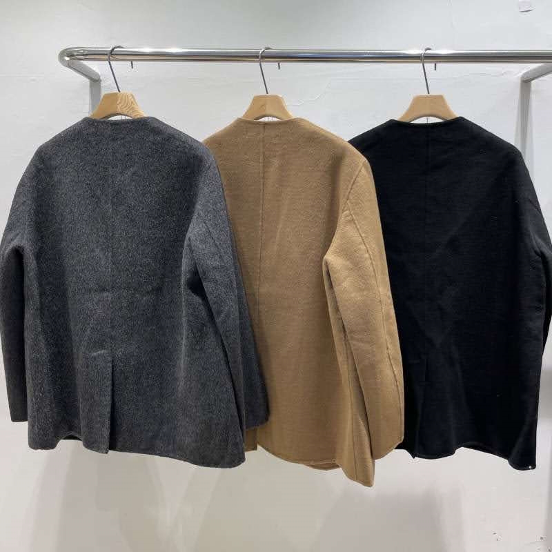 韓 無領西裝外套 3色