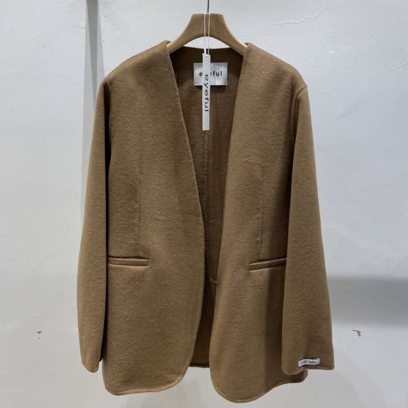 韓 無領西裝外套 3色