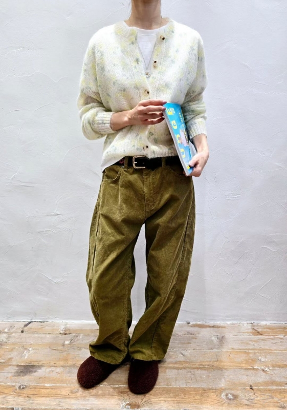 韓 小花微毛料外套 2色 size