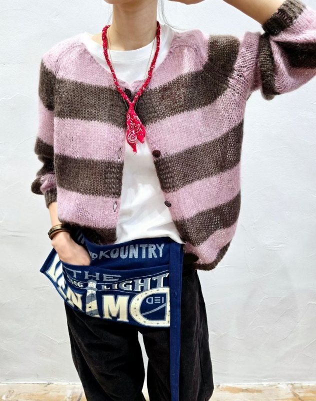 韓 毛料條文短版外套 3色