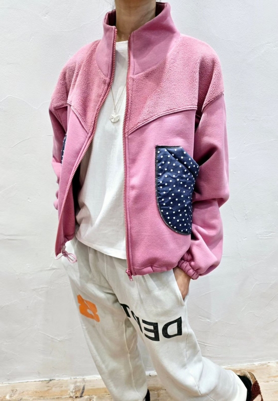 韓 點點口袋短版外套 2色