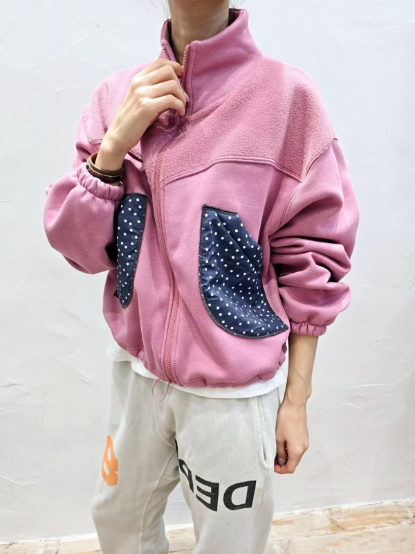 韓 點點口袋短版外套 2色