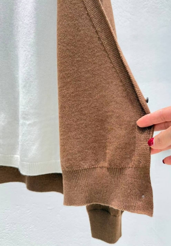 韓 假兩件式低釦外套 4色 size