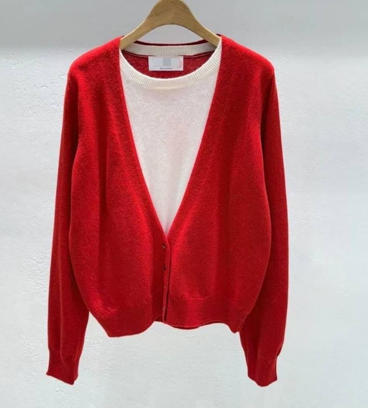 韓 假兩件式低釦外套 4色 size