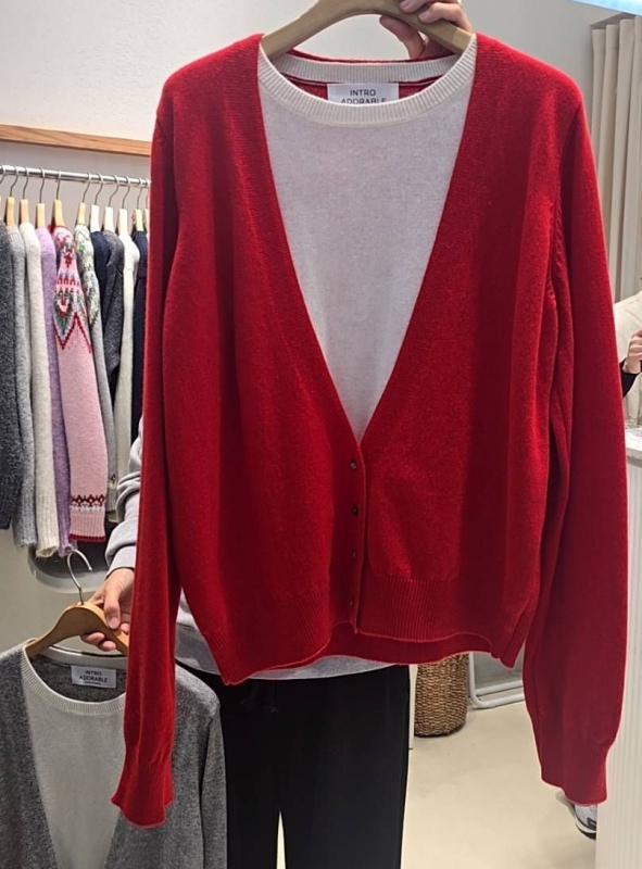 韓 假兩件式低釦外套 4色 size