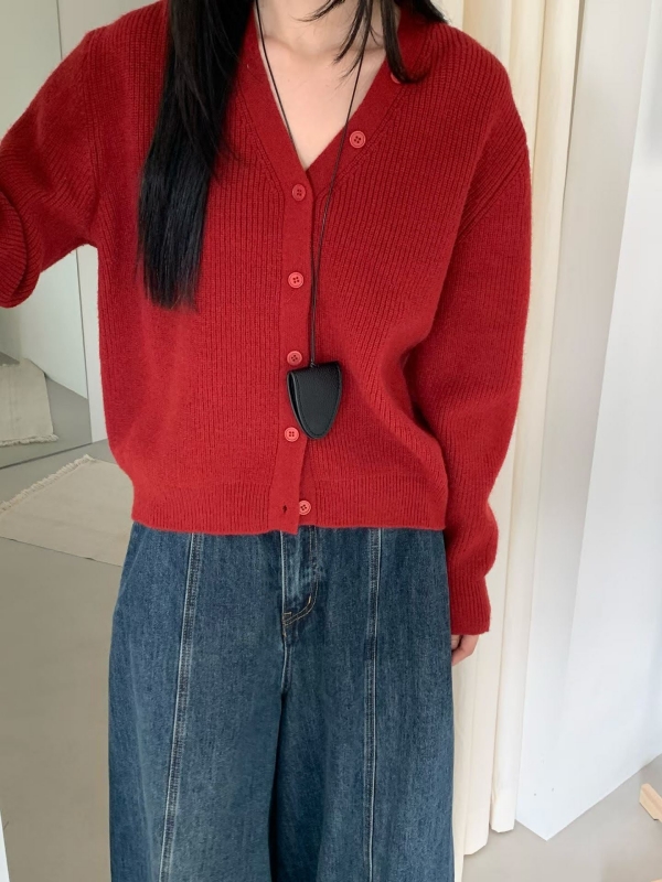 韓 多兩顆釦小外套 4色 size