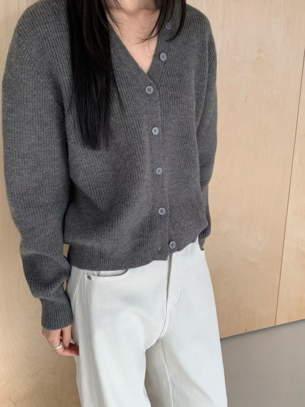 韓 多兩顆釦小外套 4色 size