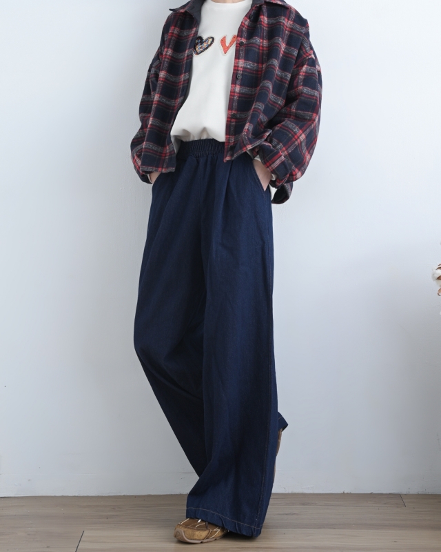 韓 後貼布格文襯衫外套 size