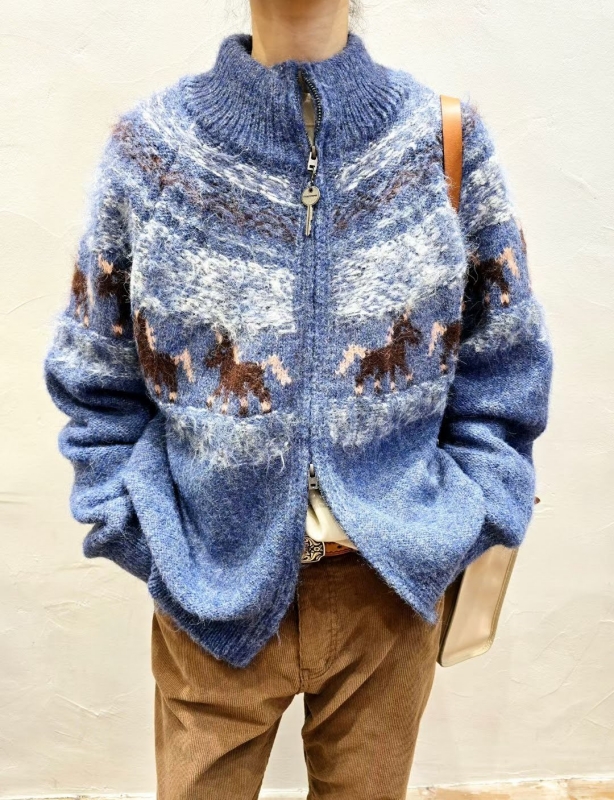 韓 小馬毛料外套 2色