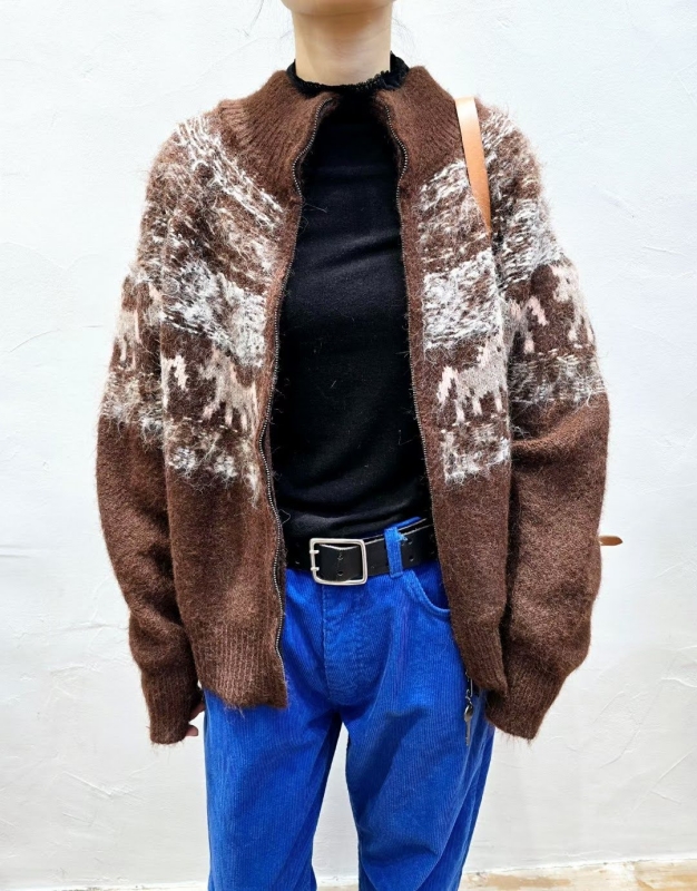 韓 小馬毛料外套 2色