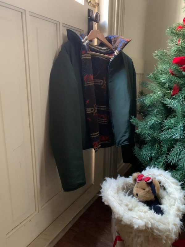 韓 圖騰兩面穿外套 2色