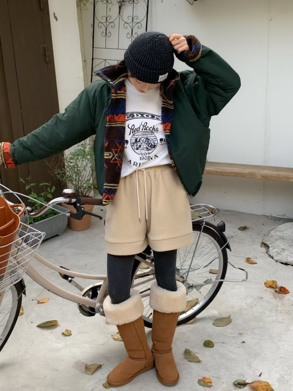 韓 圖騰兩面穿外套 2色