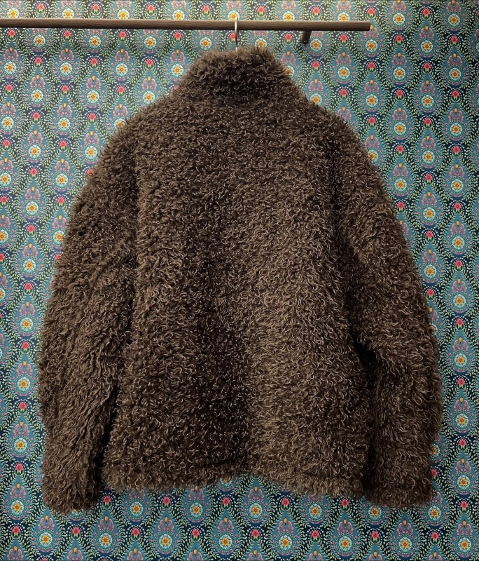 韓 兩面穿毛毛中版外套