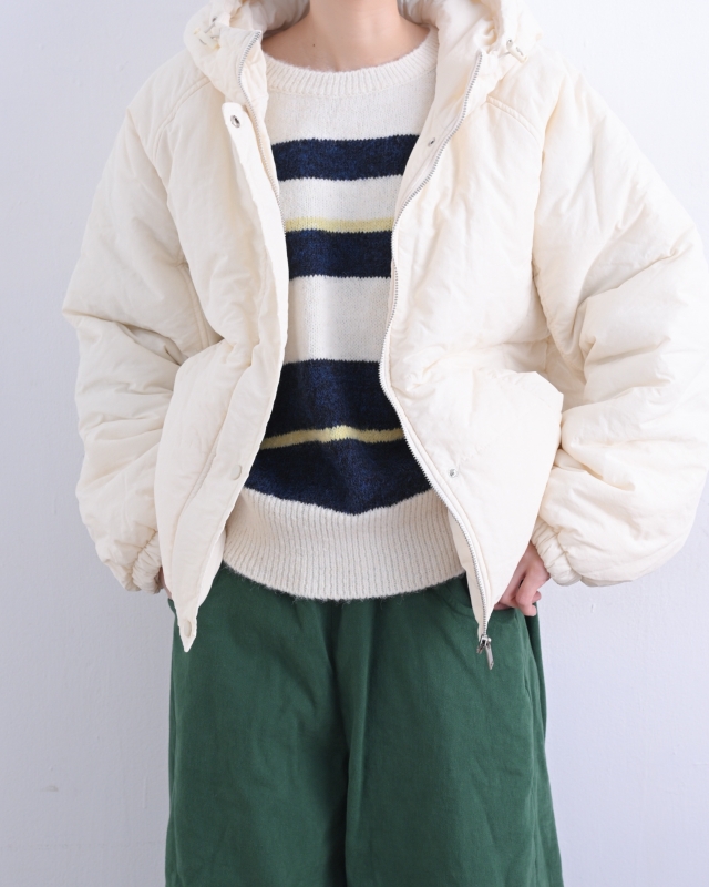 韓 帽抽繩連帽鋪棉外套 2色 size