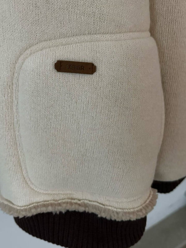 韓 內毛毛鬚鬚邊外套 3色