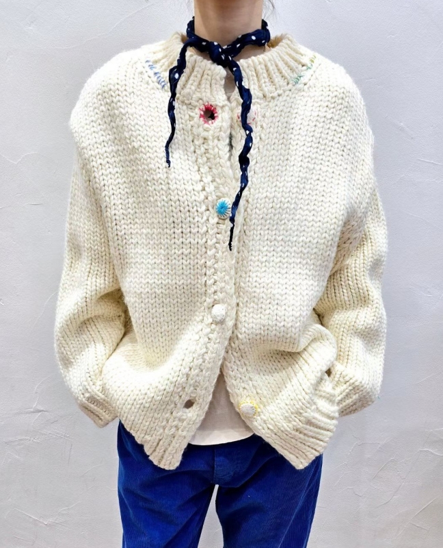 韓 可愛彩釦外套 2色 size