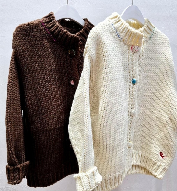 韓 可愛彩釦外套 2色 size