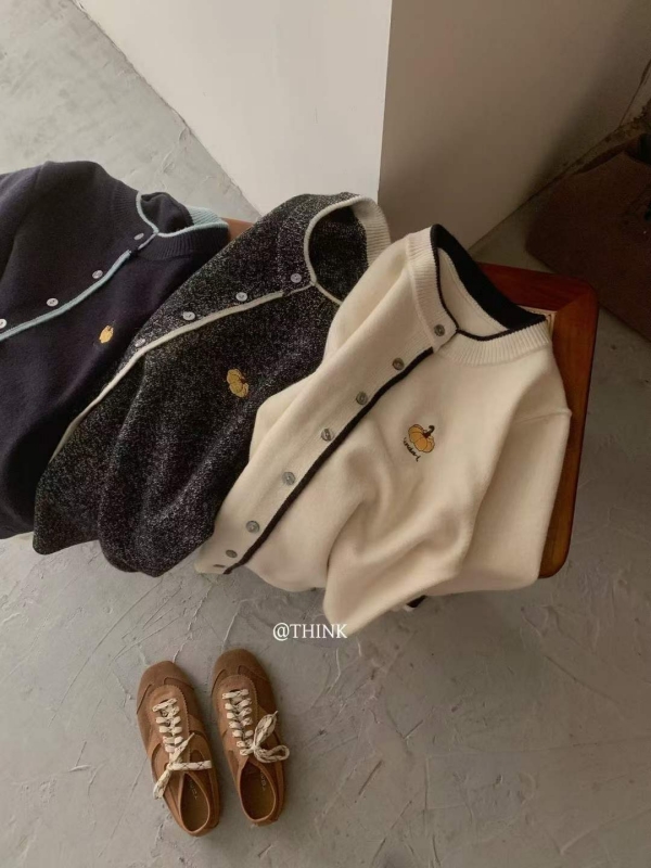 韓 南瓜小外套 3色 size