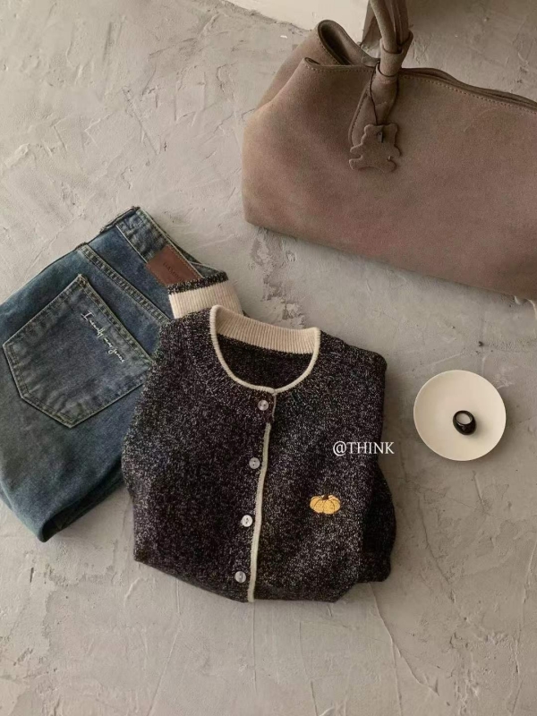 韓 南瓜小外套 3色 size