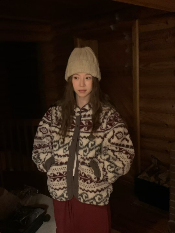 韓 兩面穿連帽短版外套 4色