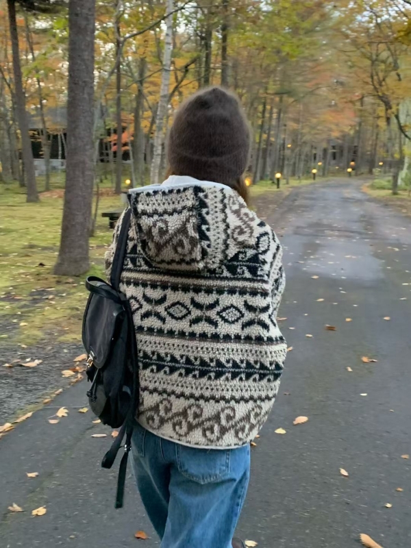 韓 兩面穿連帽短版外套 4色