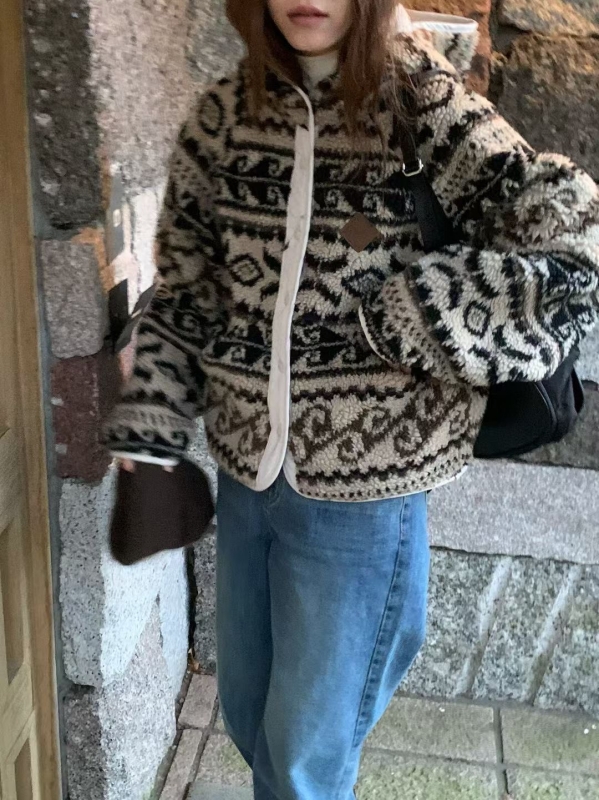 韓 兩面穿連帽短版外套 4色