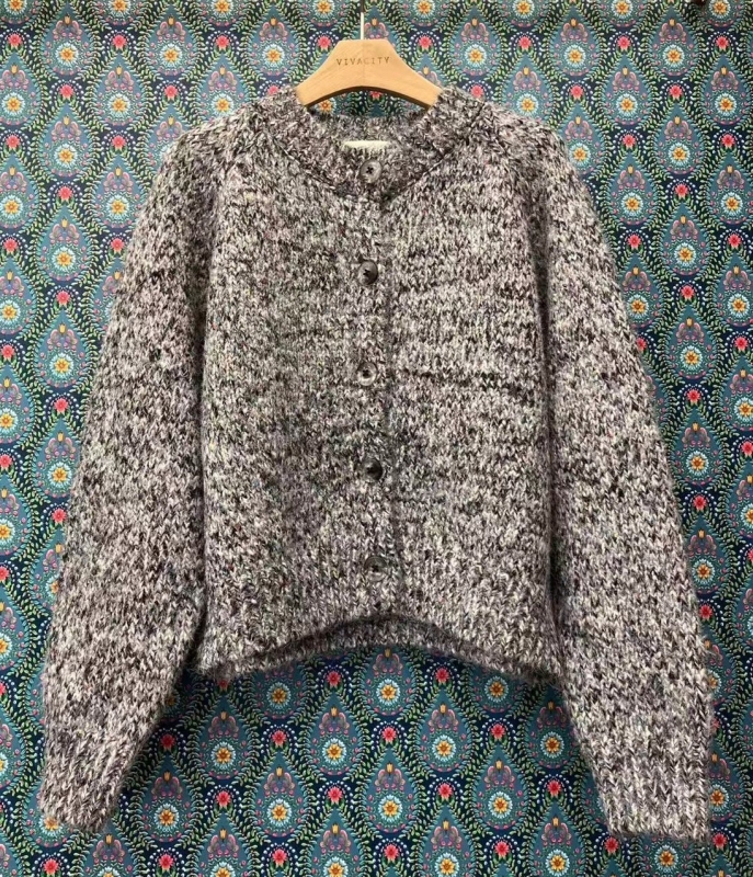 韓 混色感毛料小外套 3色 size