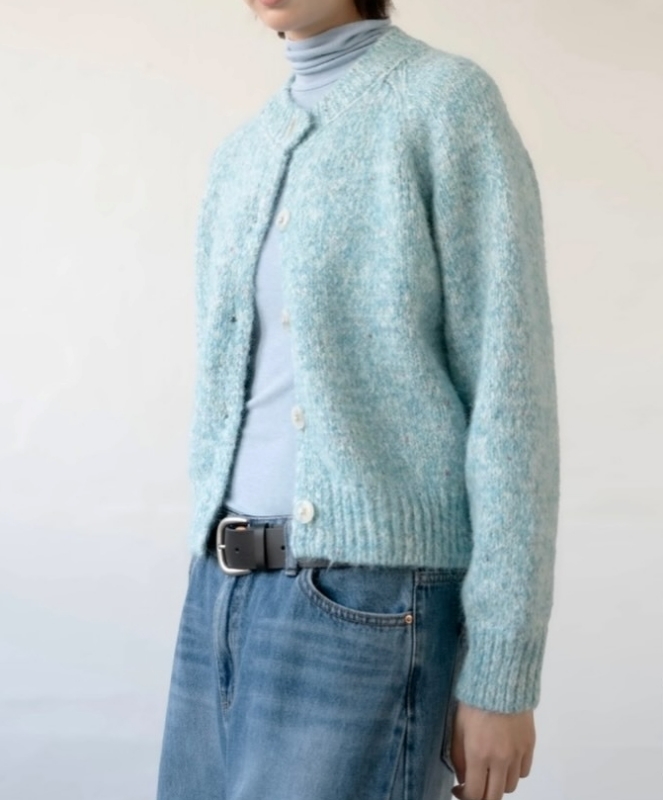 韓 混色感毛料小外套 3色 size