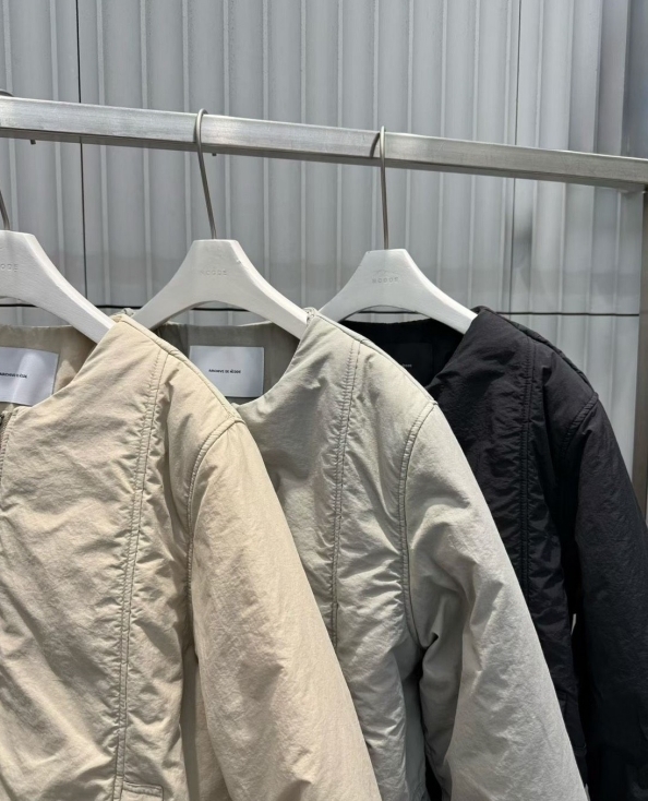 韓 假兩件式短版外套 3色 size