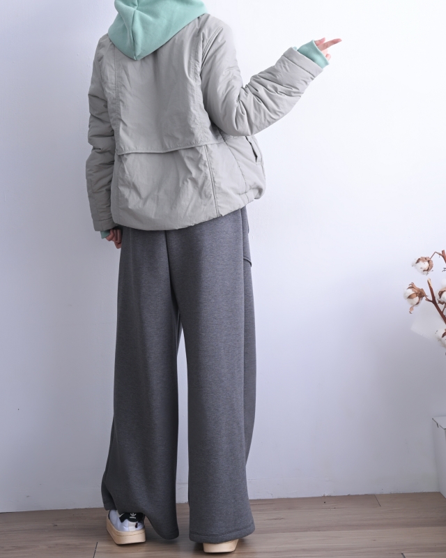 韓 假兩件式短版外套 3色 size