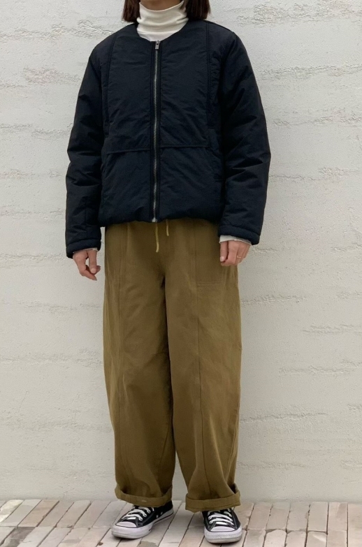 韓 假兩件式短版外套 3色 size