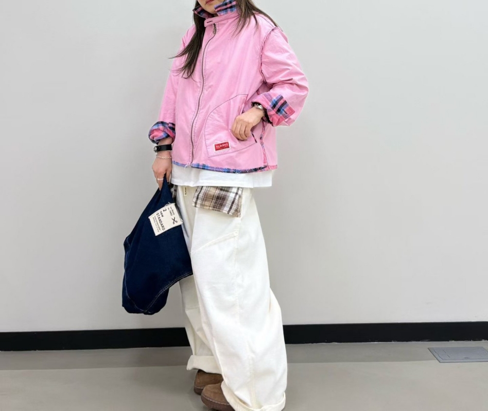 韓 格文兩面穿外套 3色