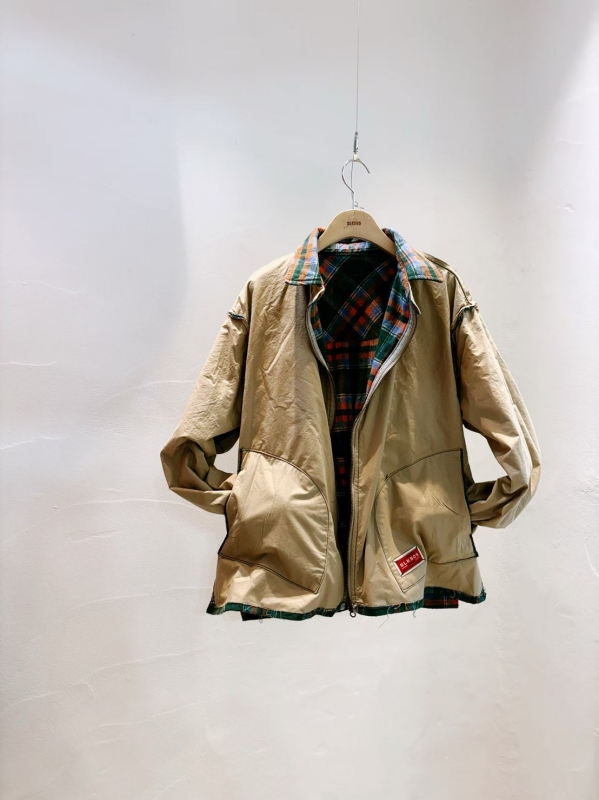 韓 格文兩面穿外套 3色