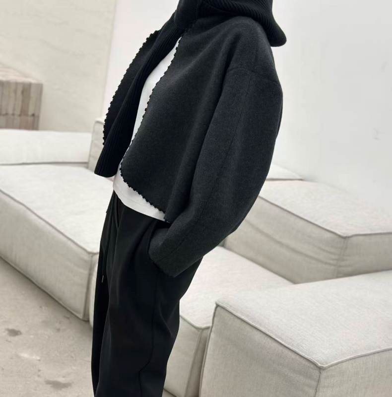 韓 小織花邊外套 2色