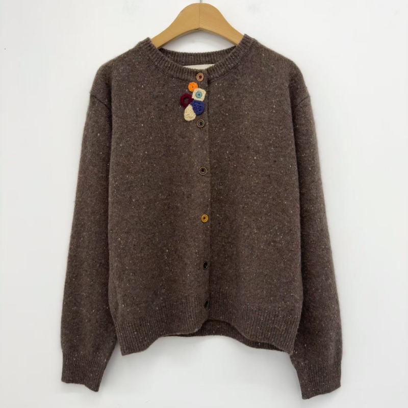 韓 小花短版外套 3色 size