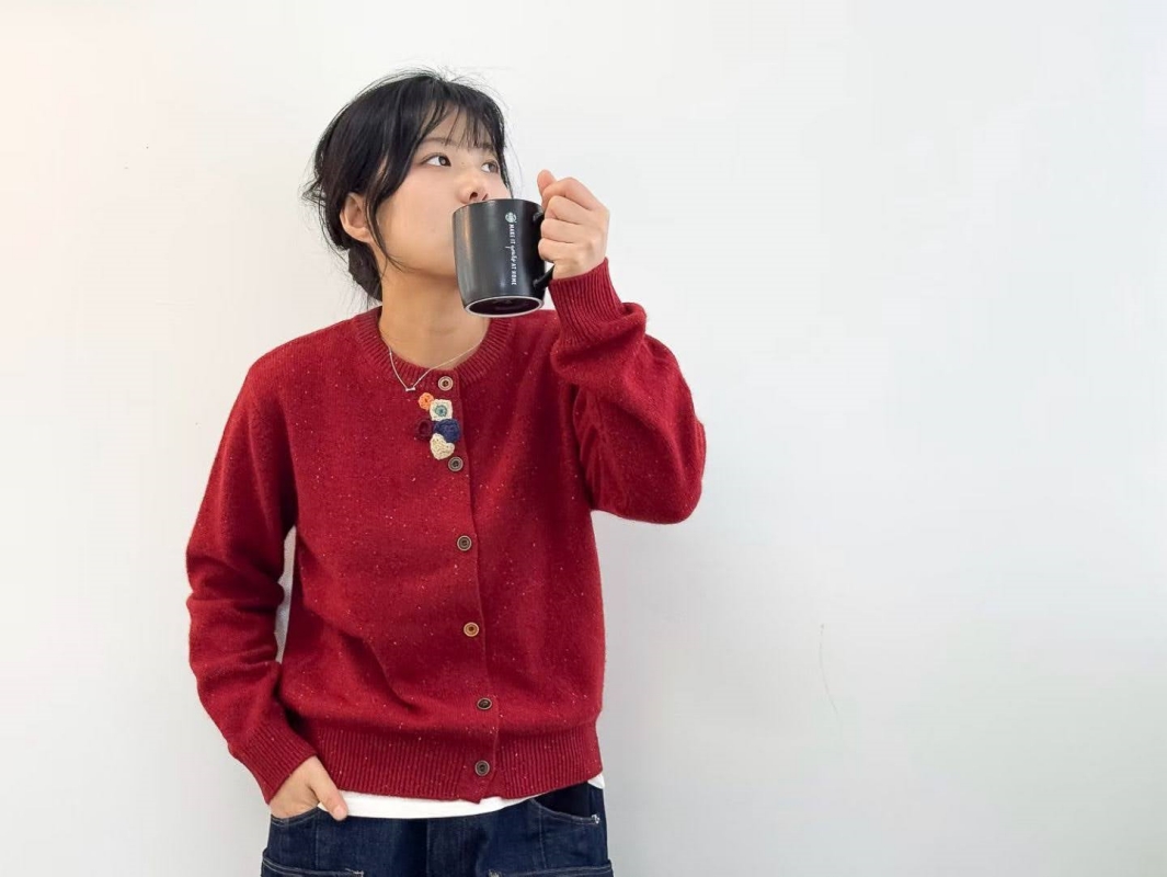 韓 小花短版外套 3色 size