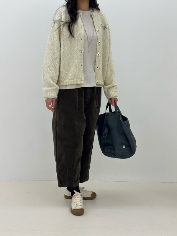 韓 混色縫線毛料外套 2色