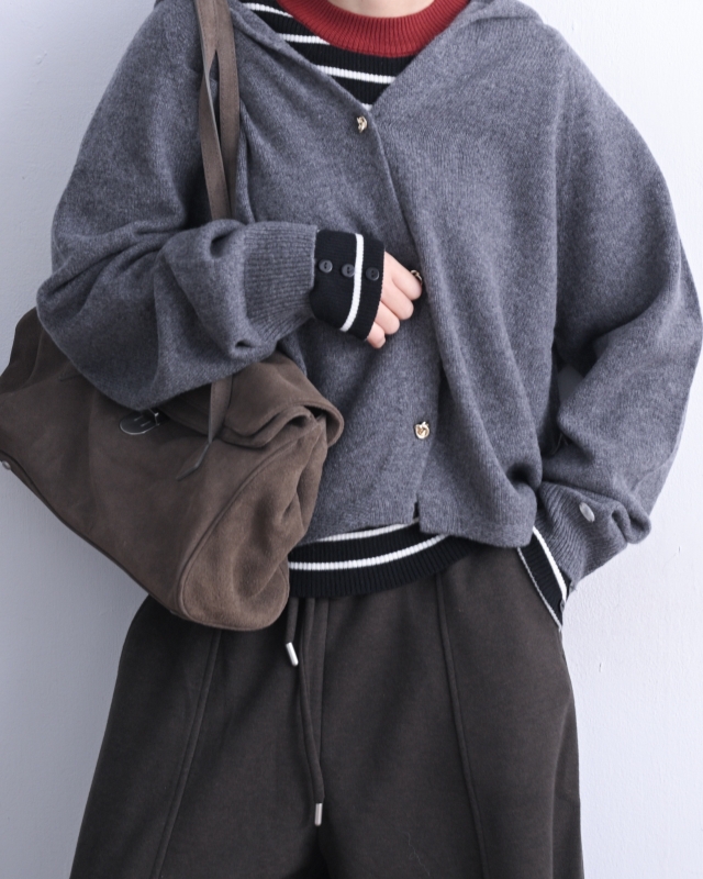 韓 小金釦連帽外套 4色 size