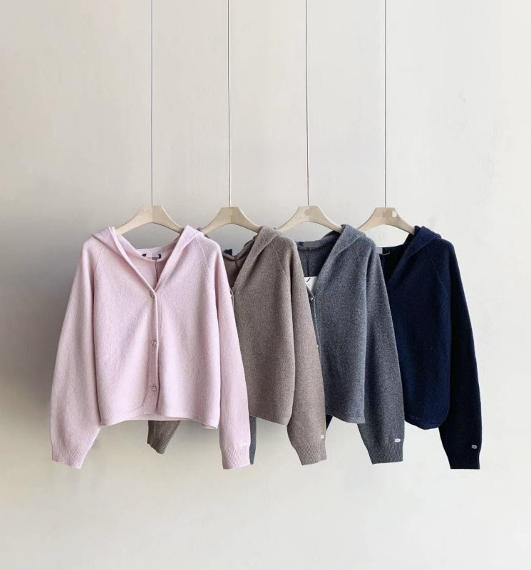 韓 小金釦連帽外套 4色 size