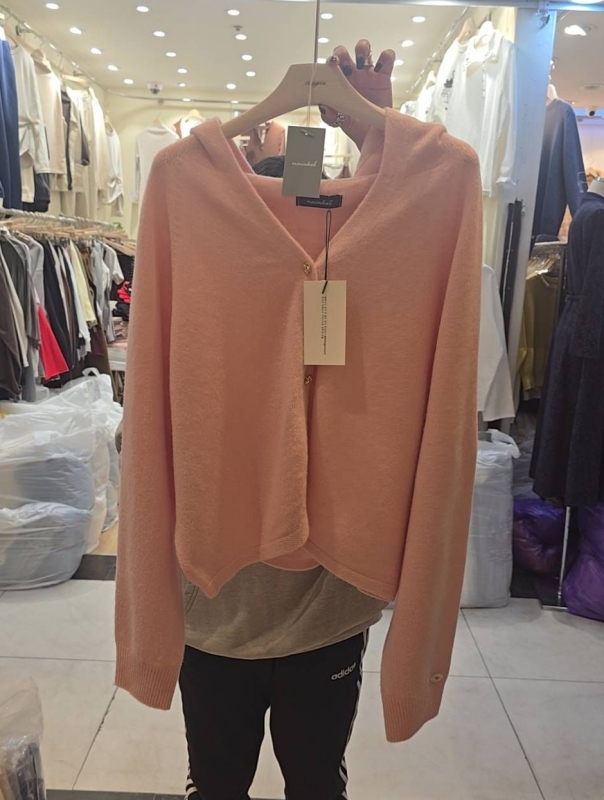 韓 小金釦連帽外套 4色 size