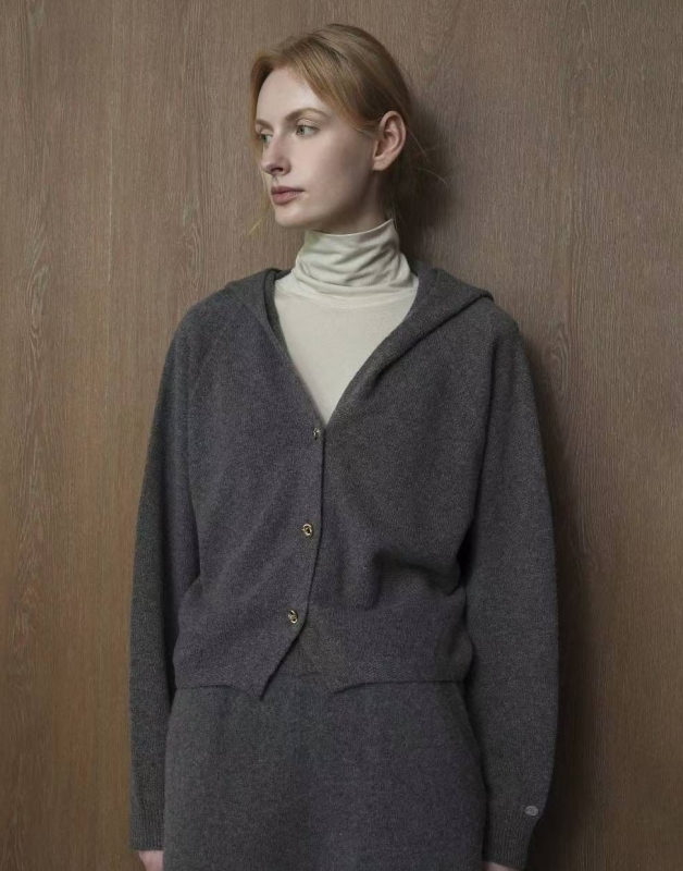 韓 小金釦連帽外套 4色 size